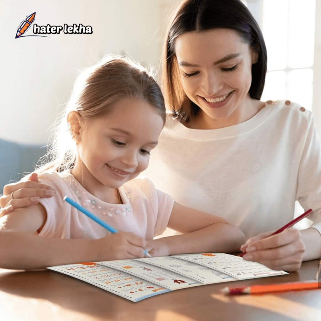 Some fun tips to improve your child's handwriting. haterlekha.com